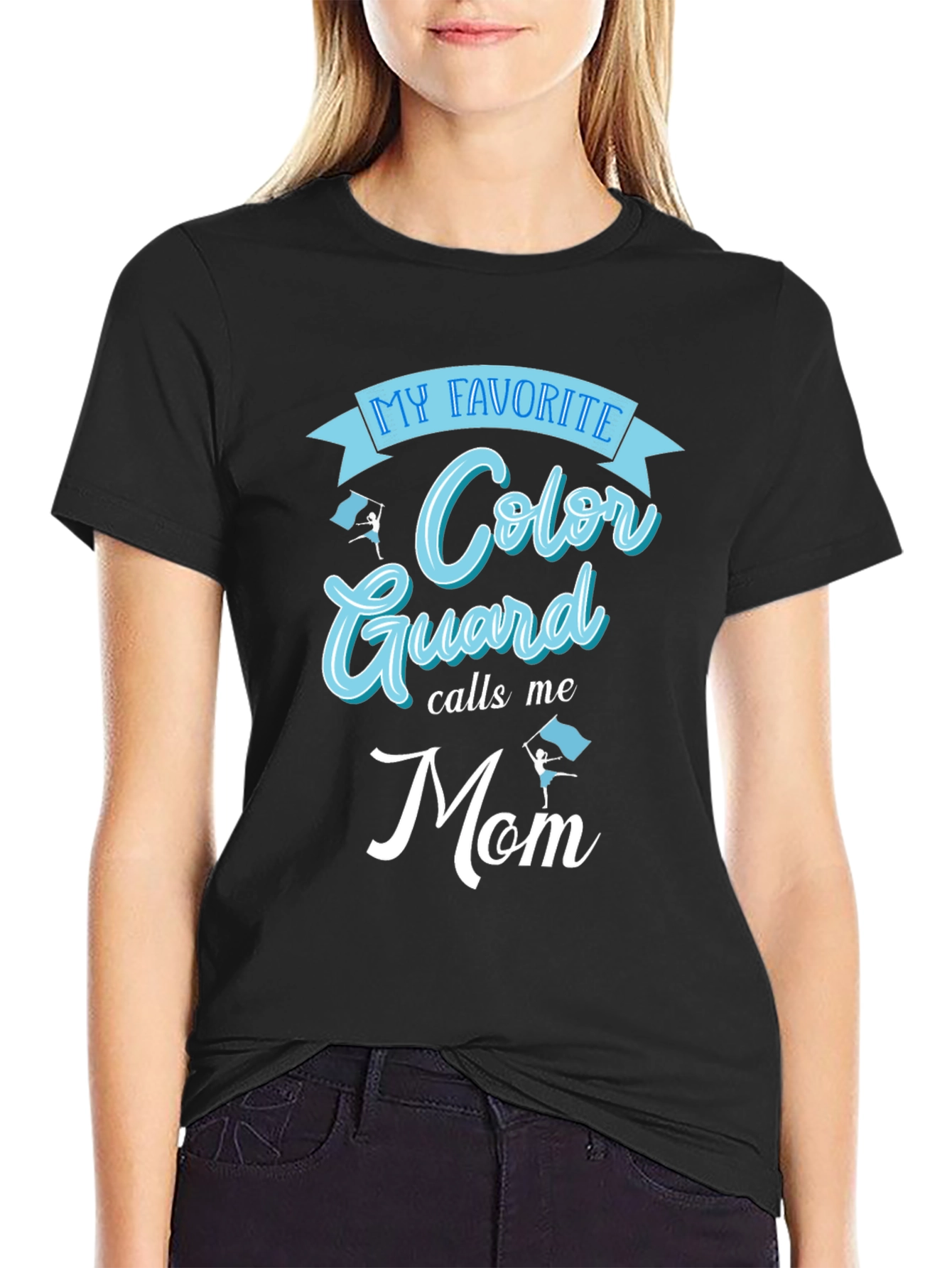 Color Guard Mom Tee - Show Your Support!