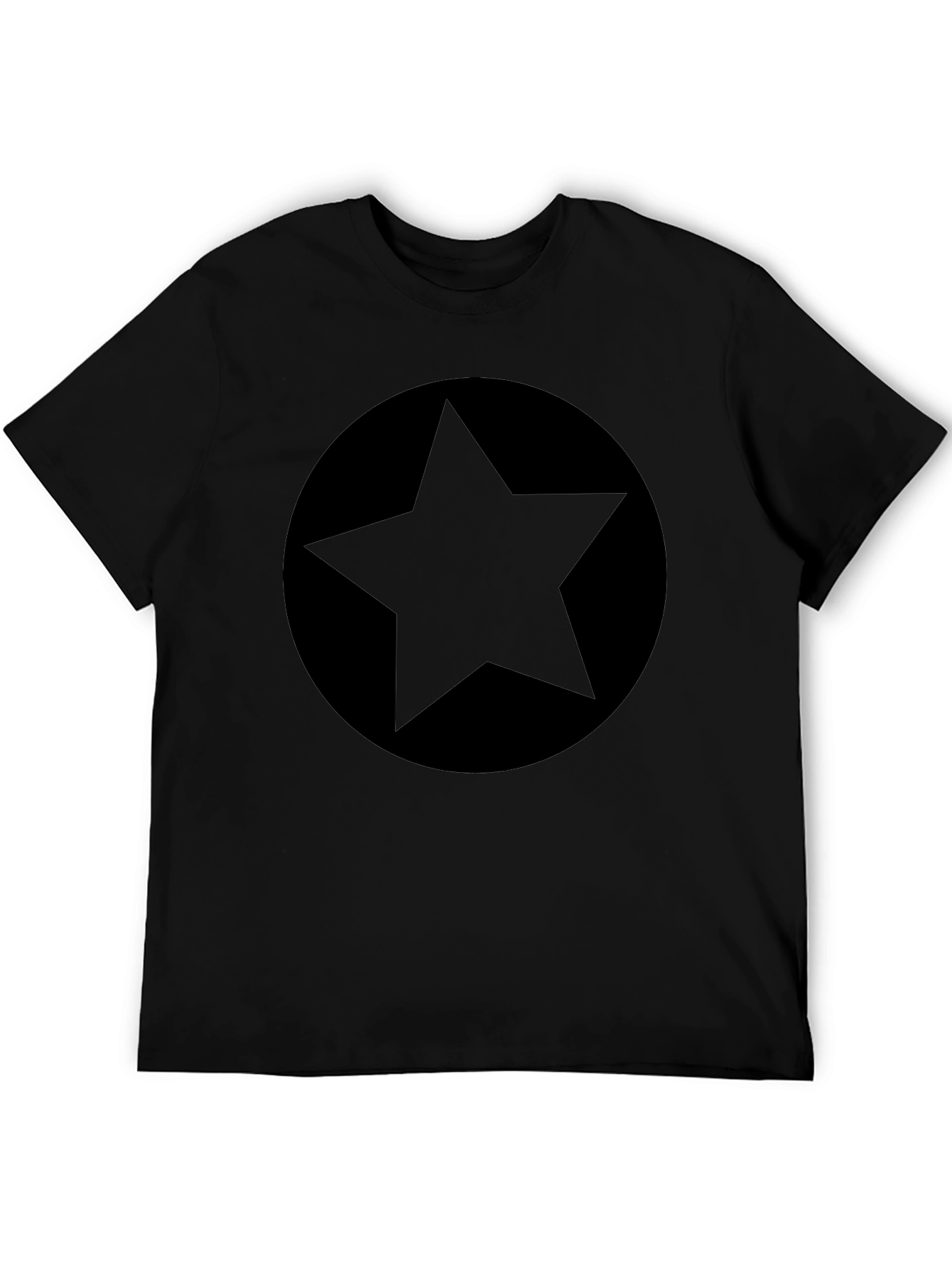 Black Star Graphic Tee - Stylish & Edgy