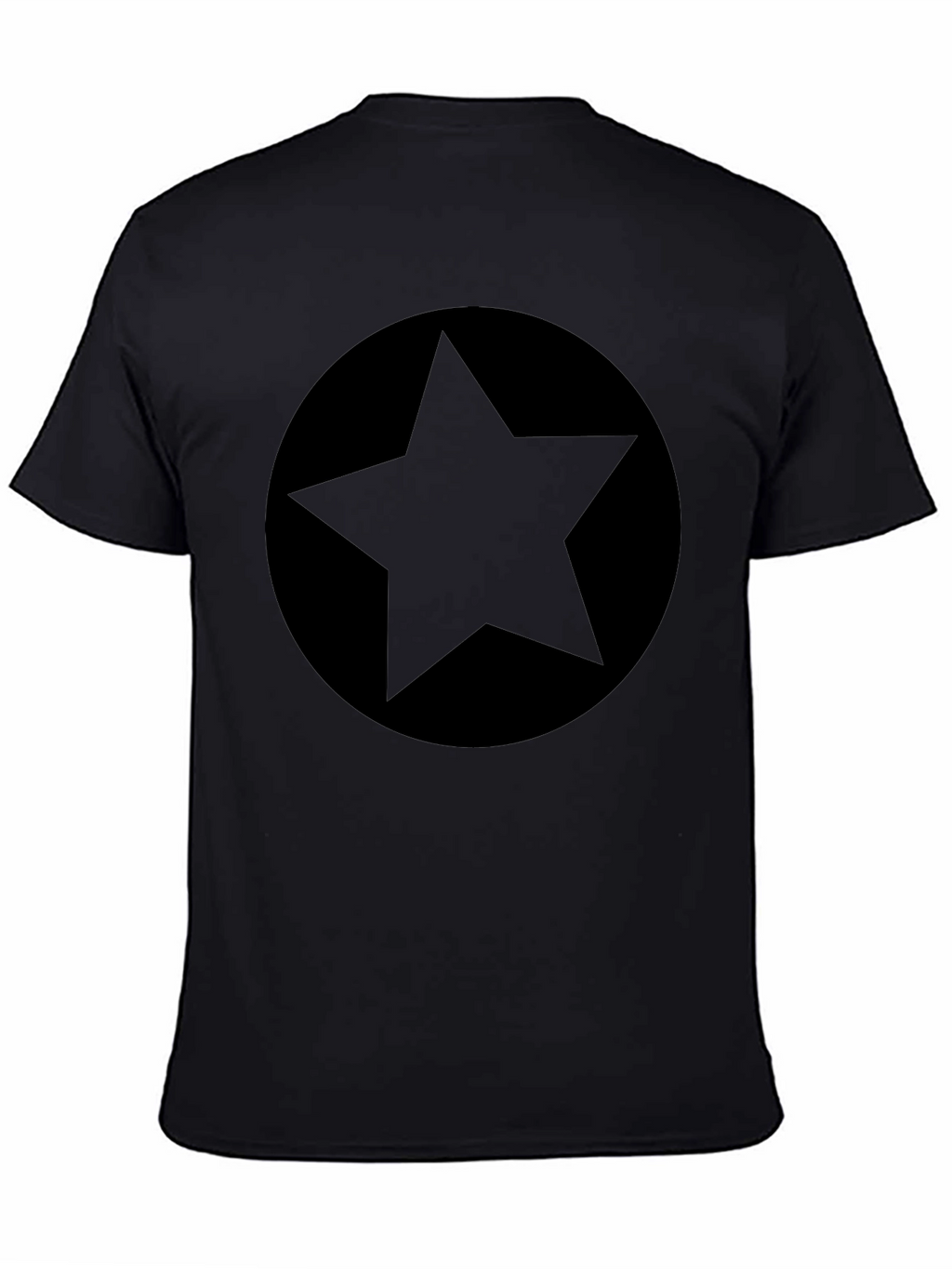 Black Star Graphic Tee - Stylish & Edgy