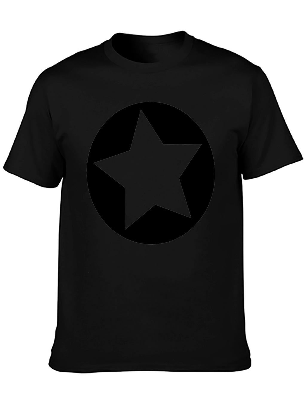 Black Star Graphic Tee - Stylish & Edgy