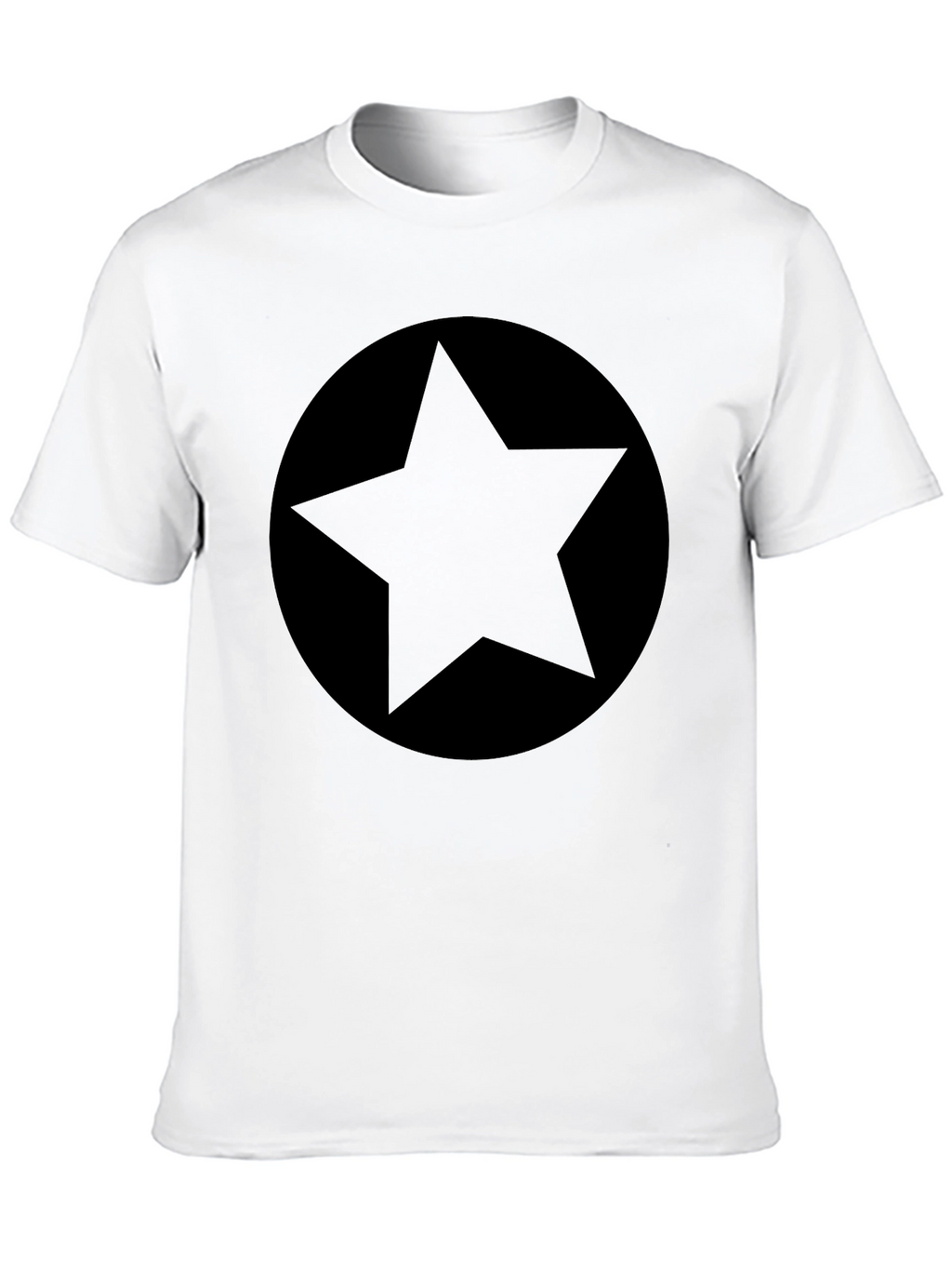Black Star Graphic Tee - Stylish & Edgy