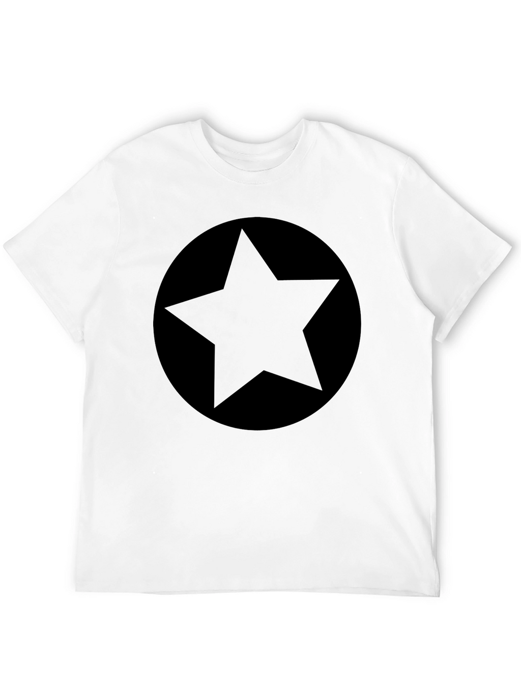 Black Star Graphic Tee - Stylish & Edgy
