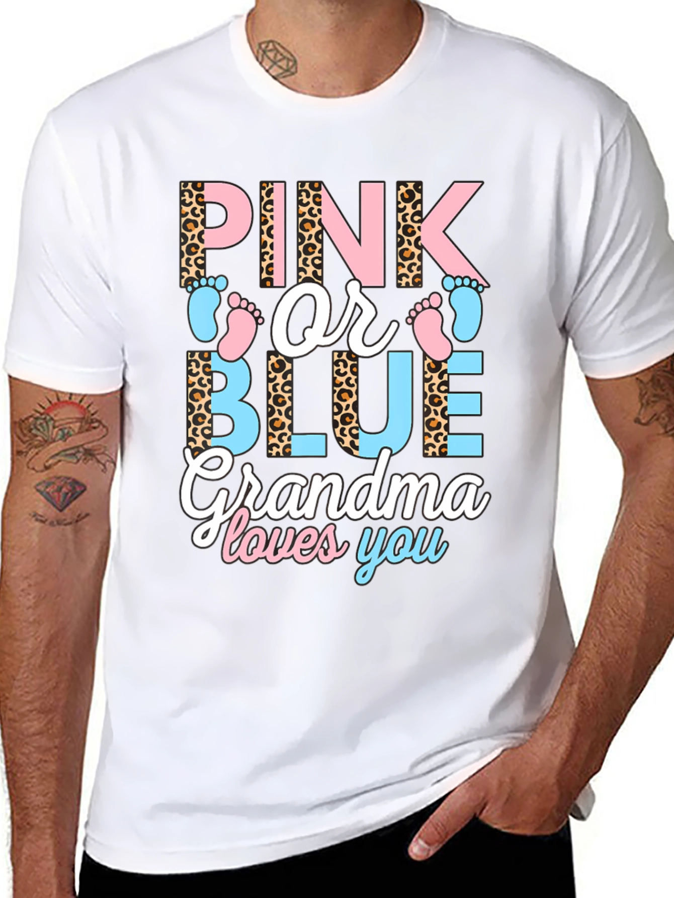Pink or Blue Grandma T-Shirt