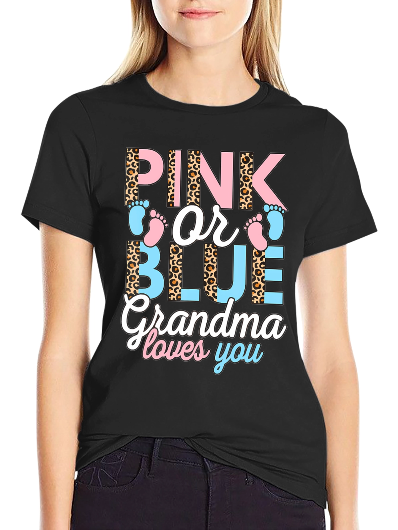 Pink or Blue Grandma T-Shirt