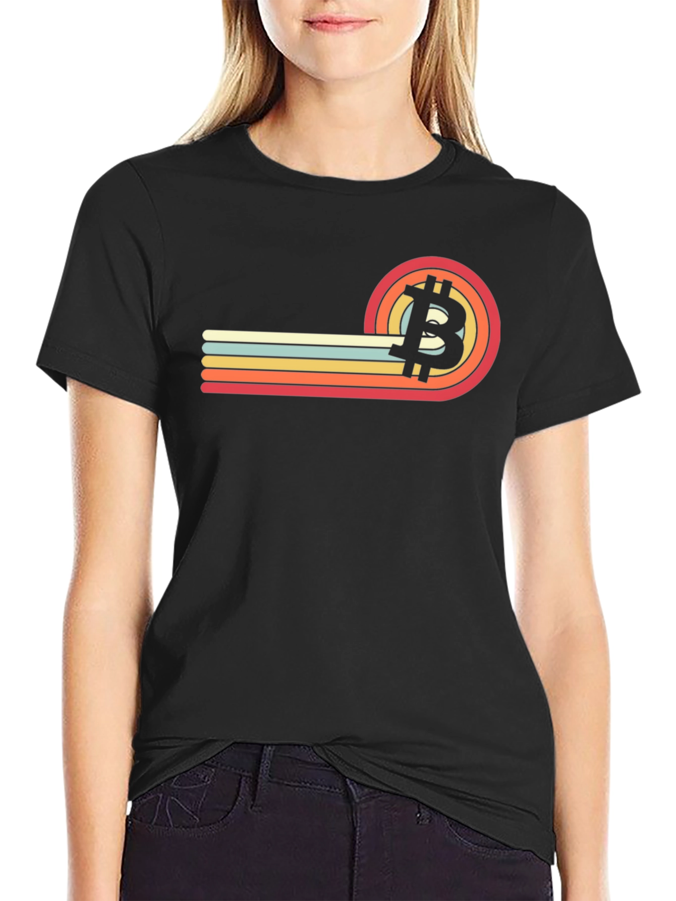 Retro Bitcoin T-Shirt - Vintage BTC Crypto Tee