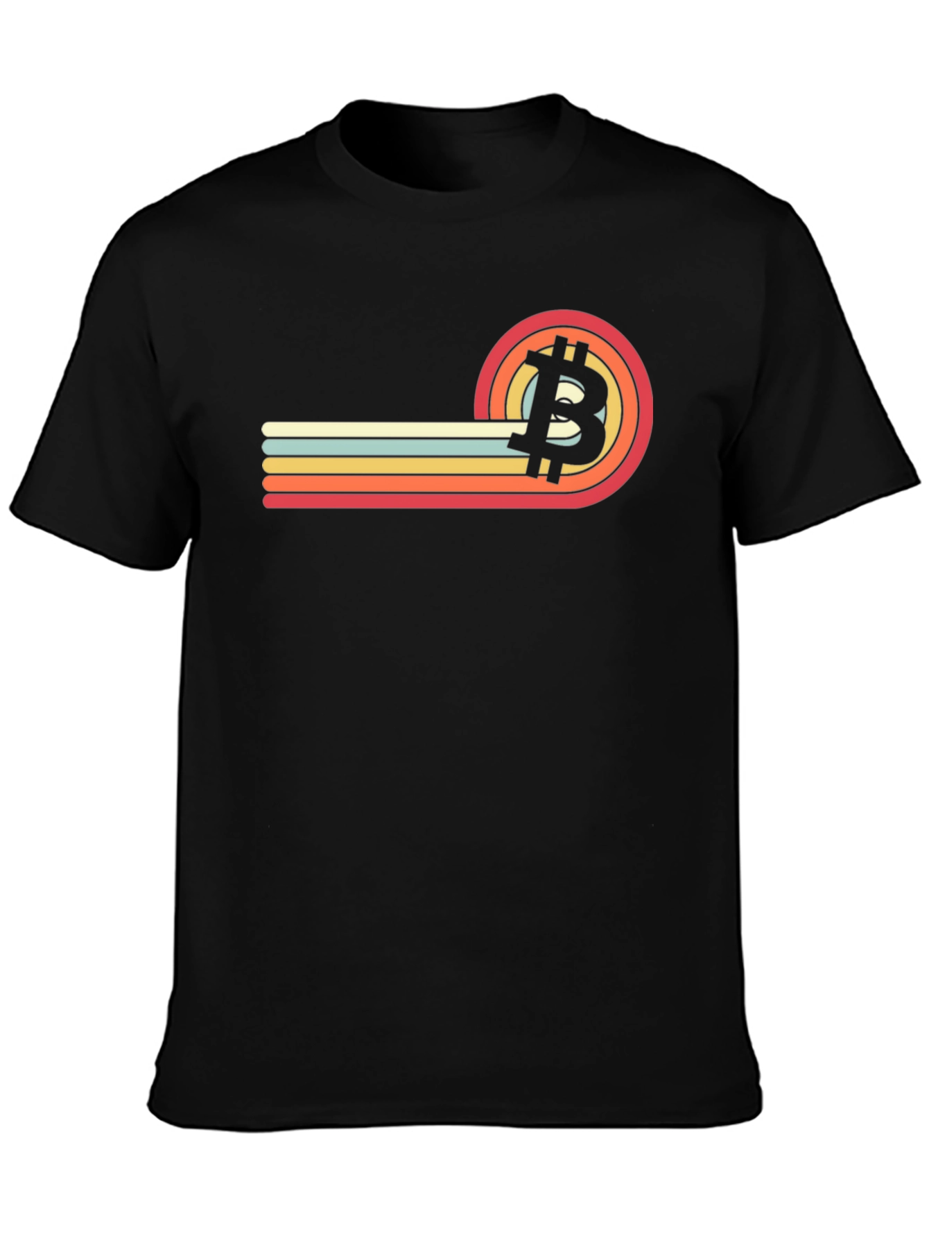 Retro Bitcoin T-Shirt - Vintage BTC Crypto Tee