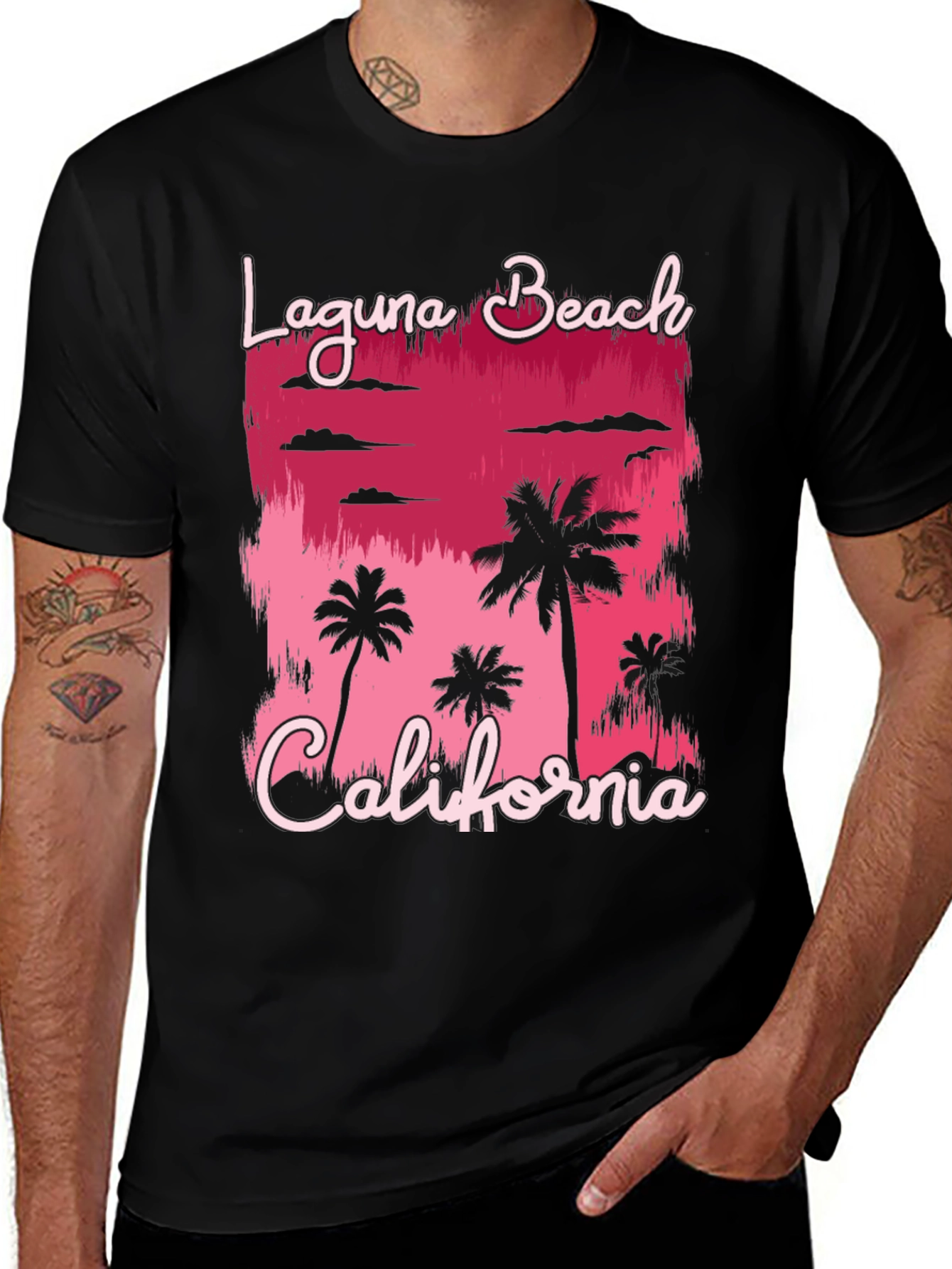 Laguna Beach California Graphic T-Shirt