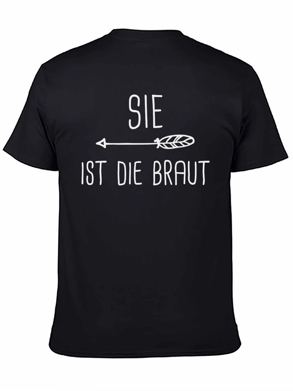 Bride Arrow T-Shirt - Sie Ist Die Braut