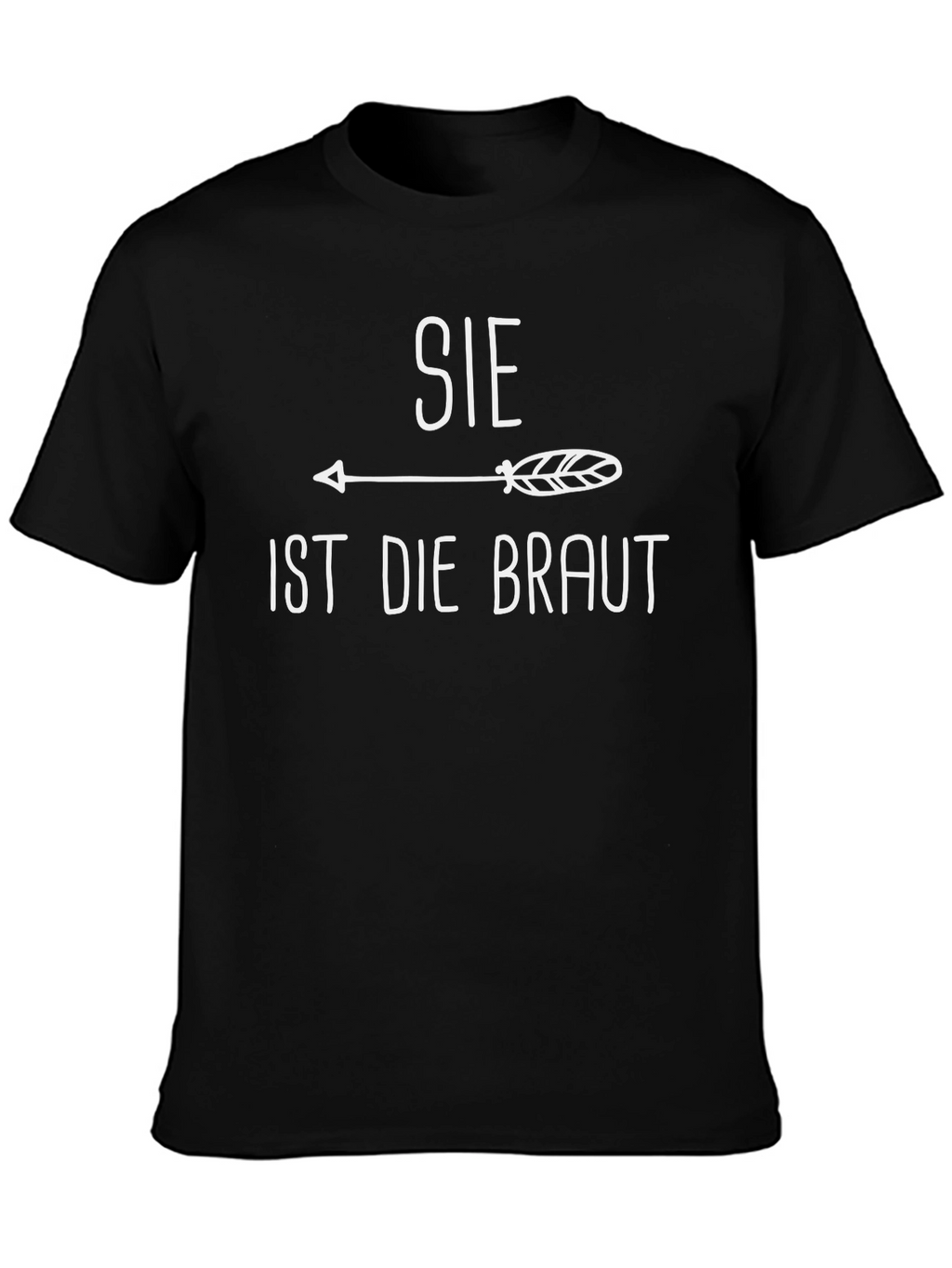 Bride Arrow T-Shirt - Sie Ist Die Braut