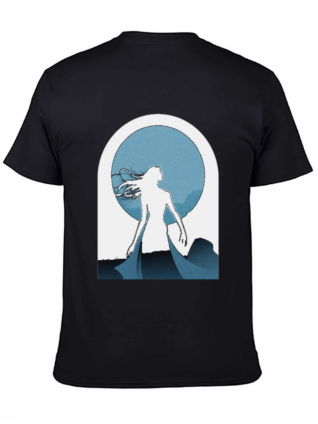 Woman in Moonlight Graphic Tee