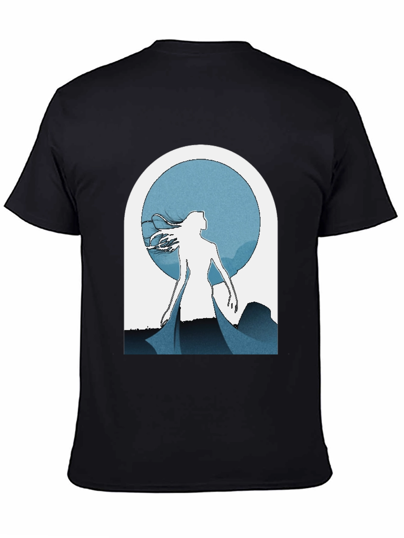 Woman in Moonlight Graphic Tee