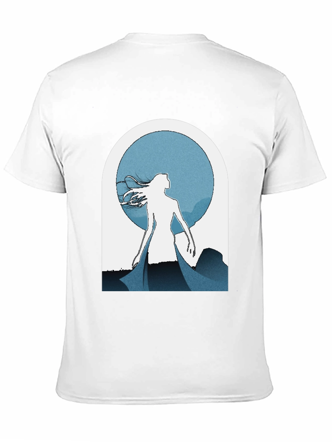 Woman in Moonlight Graphic Tee