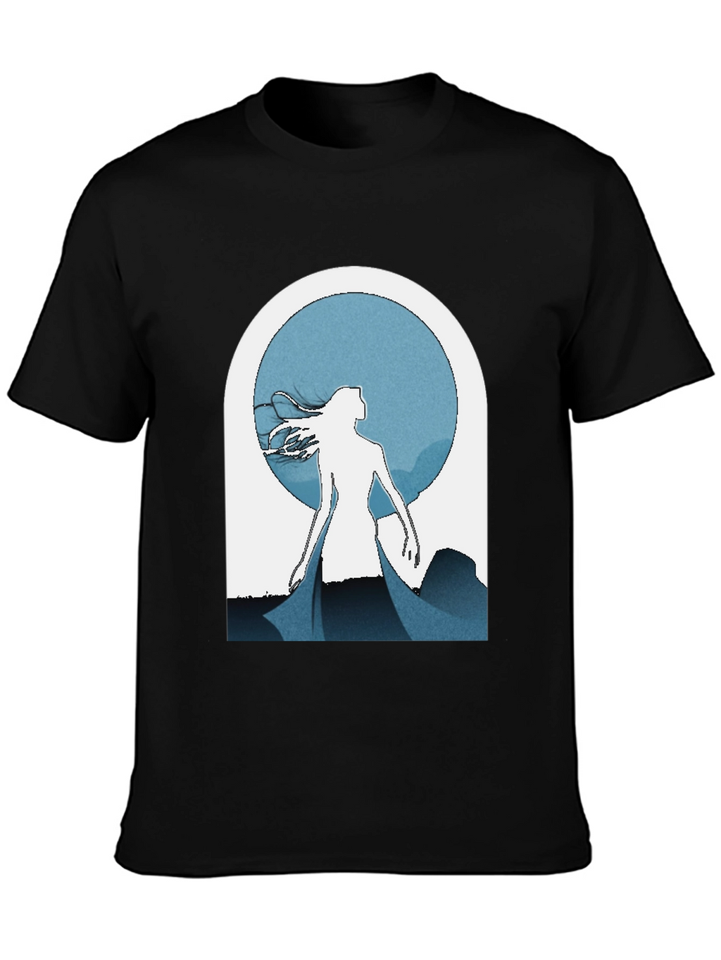 Woman in Moonlight Graphic Tee