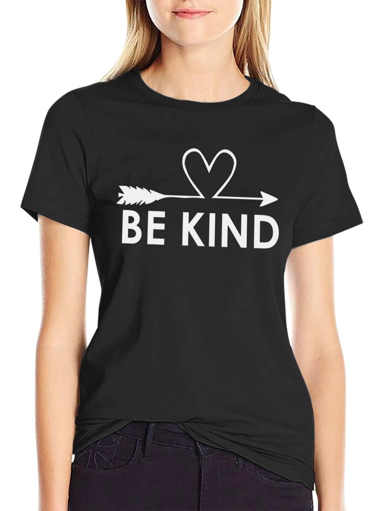 Be Kind Arrow Heart Graphic Tee - Unisex
