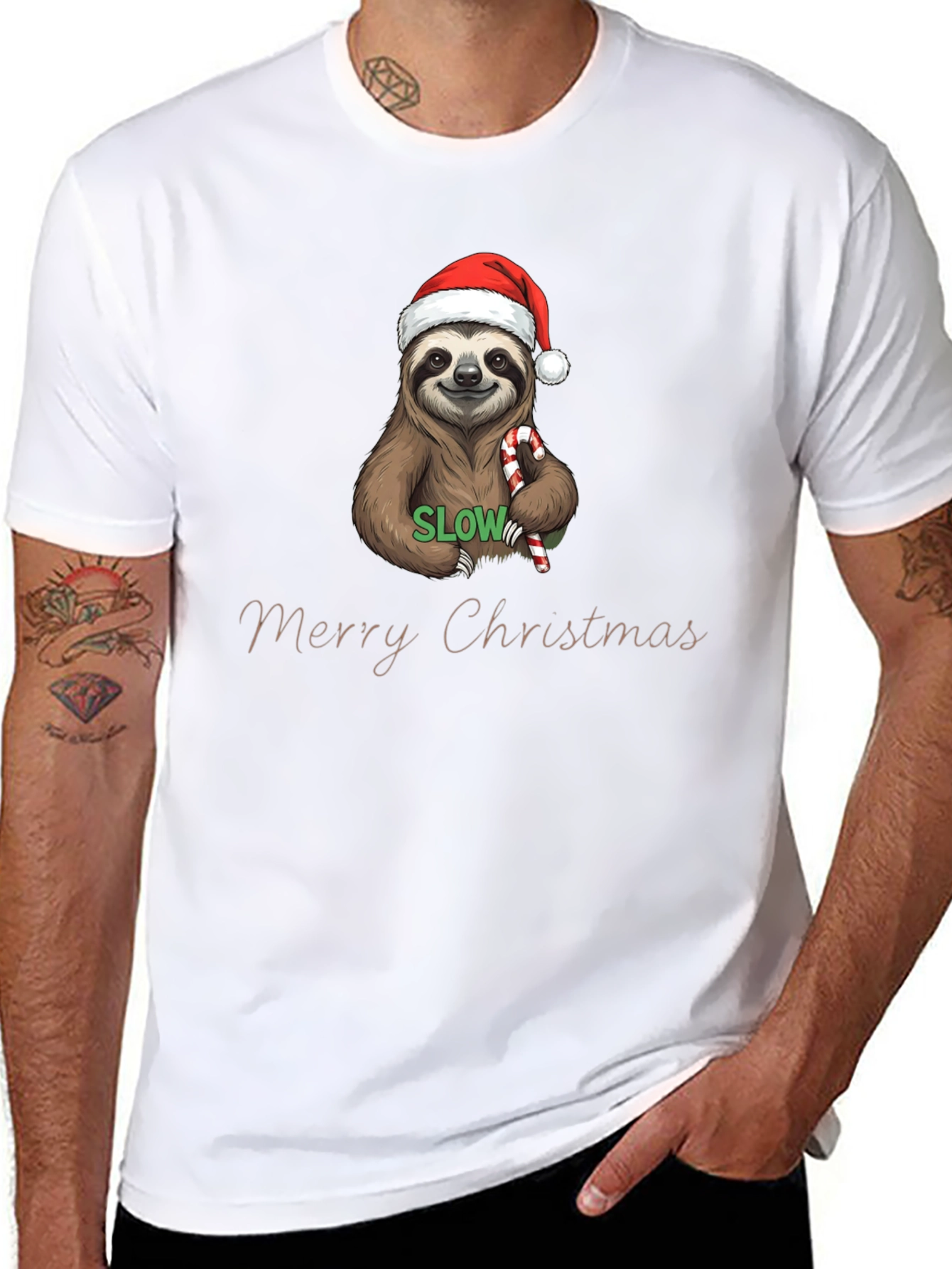 Christmas Sloth T-Shirt