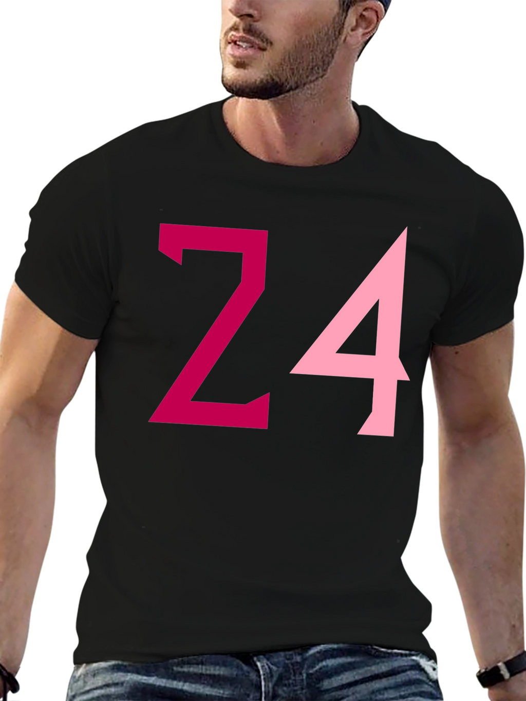 Bold Number Graphic Tee - Stylish Casual Wear