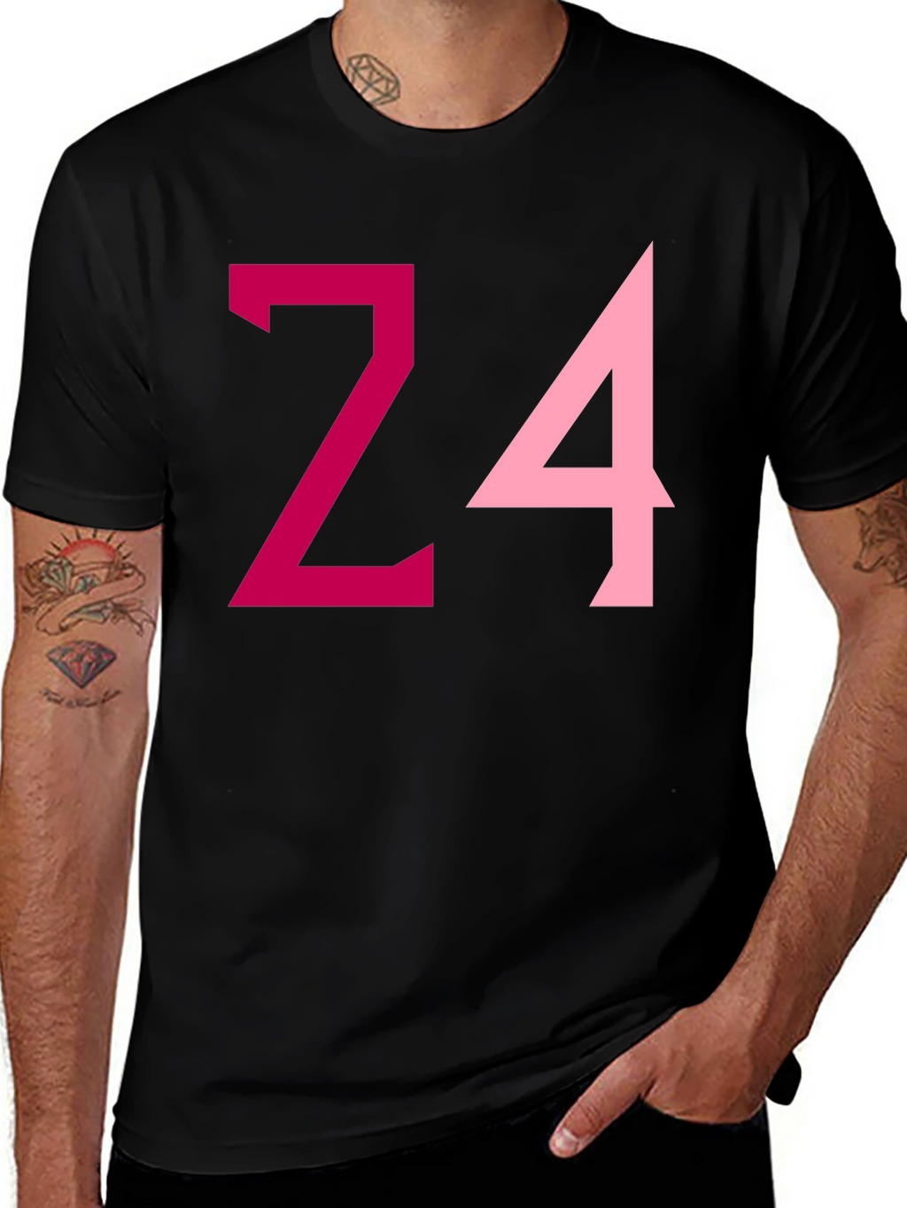 Bold Number Graphic Tee - Stylish Casual Wear