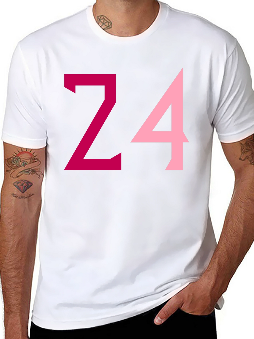 Bold Number Graphic Tee - Stylish Casual Wear
