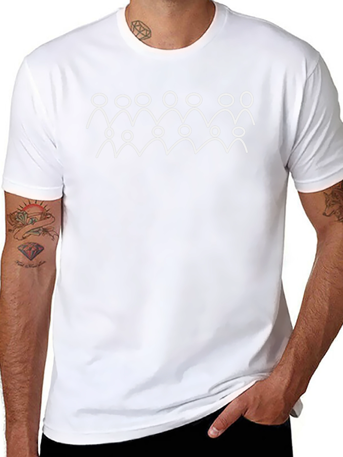 Community Connection Graphic Tee - Black