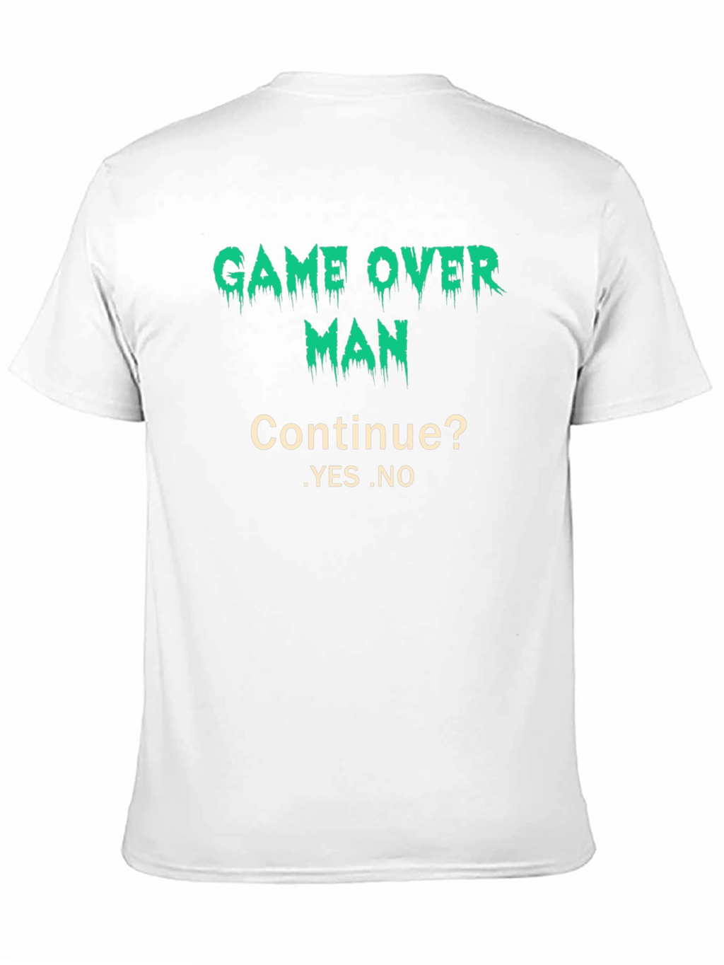 Game Over Man T-Shirt - Gamer Style Tee