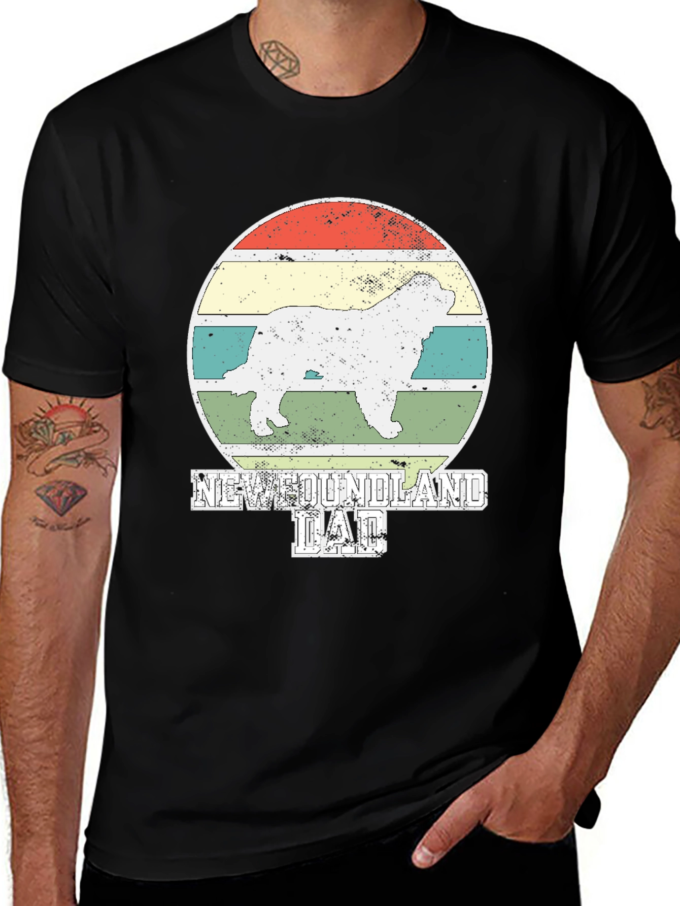 Newfoundland Dad Vintage Graphic Tee