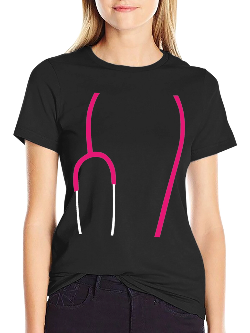 Stethoscope Graphic Tee - Medical Humor T-Shirt