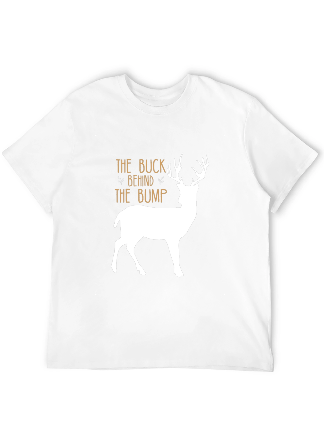 The Buck Behind The Bump T-Shirt - Black