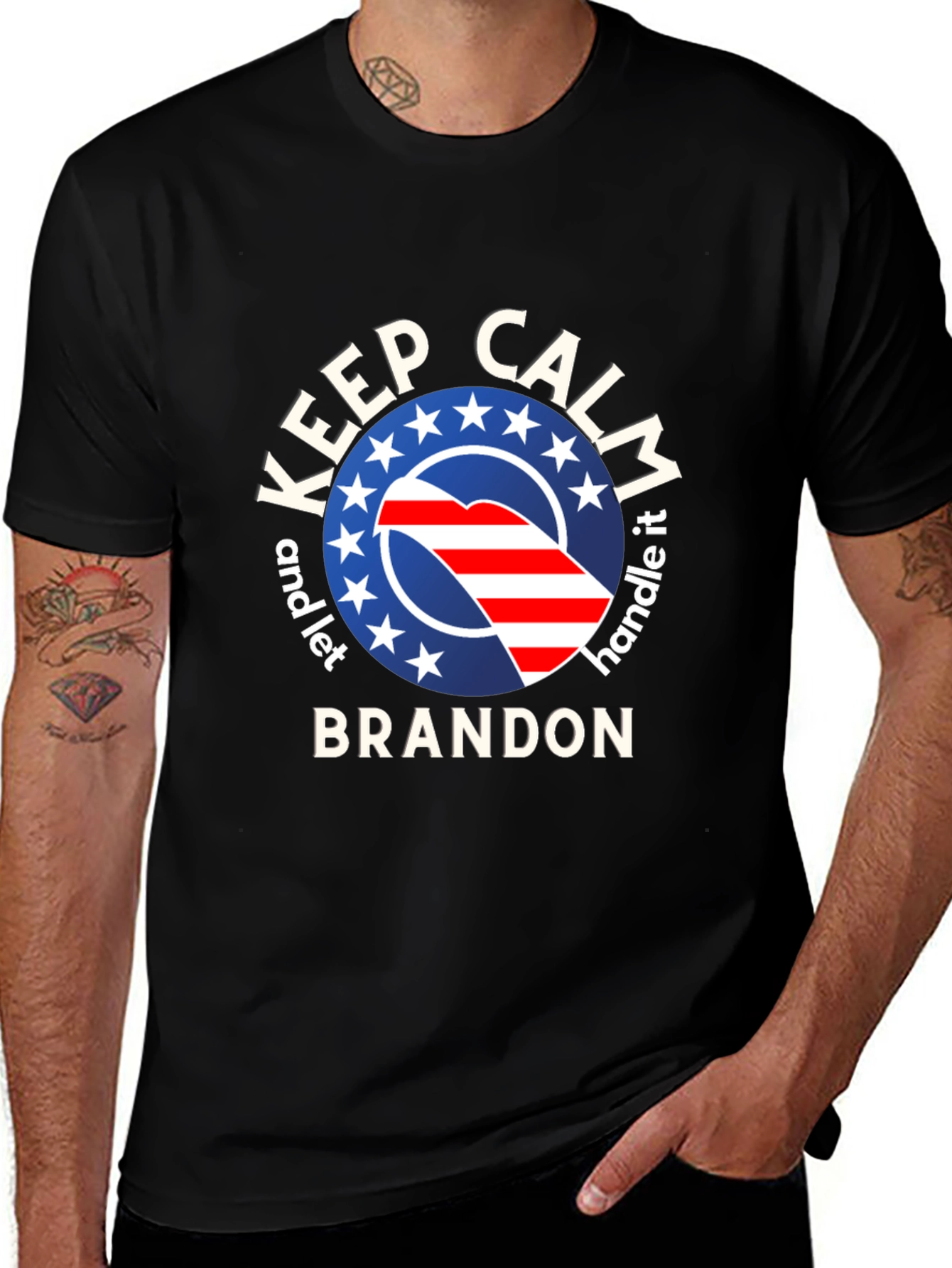 Keep Calm and Let Brandon Handle It T-Shirt