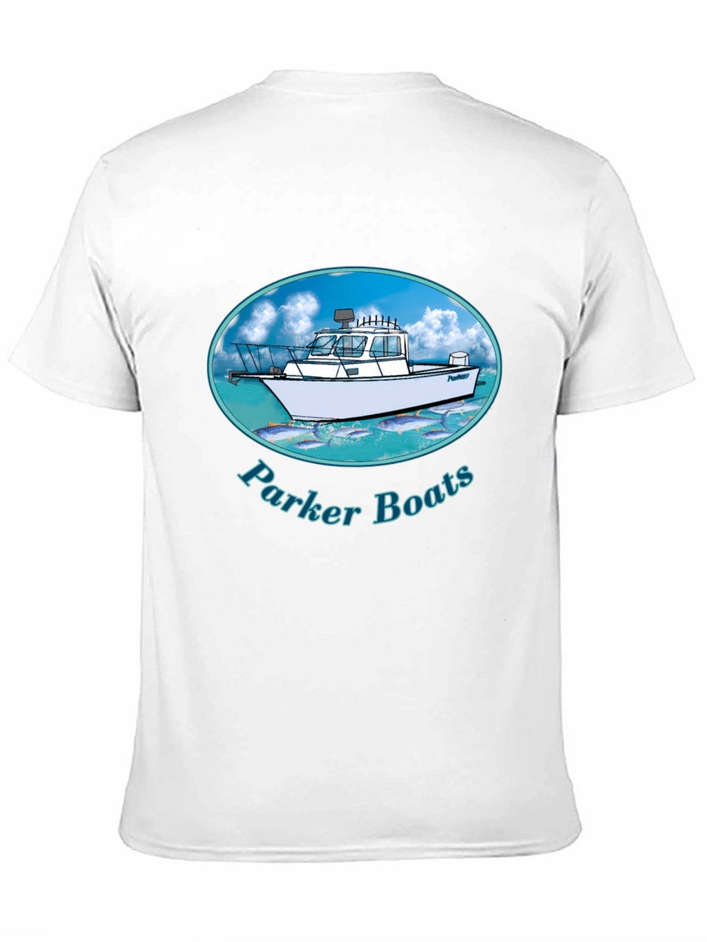 Parker Boats T-Shirt - Black Graphic Tee