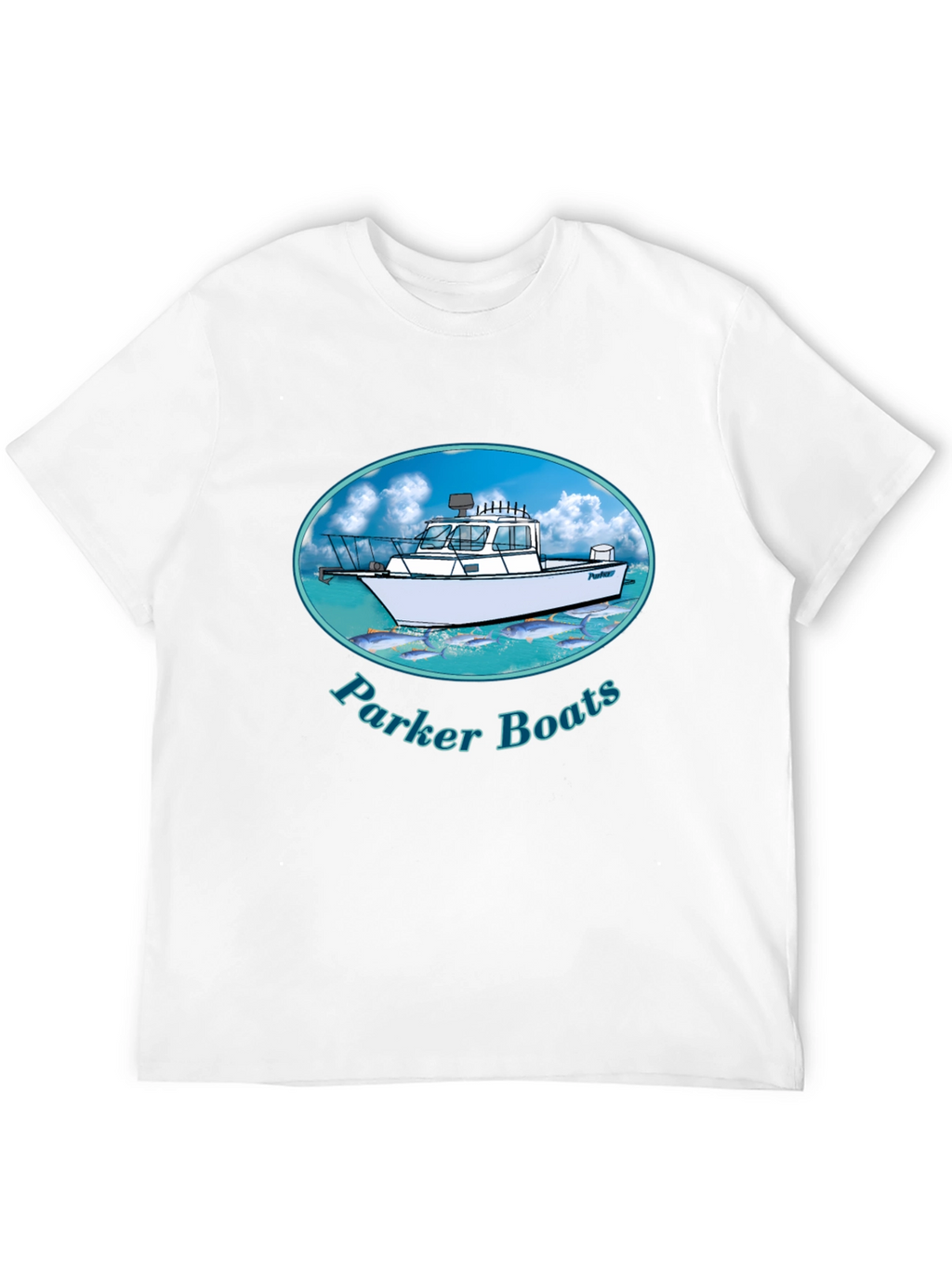Parker Boats T-Shirt - Black Graphic Tee