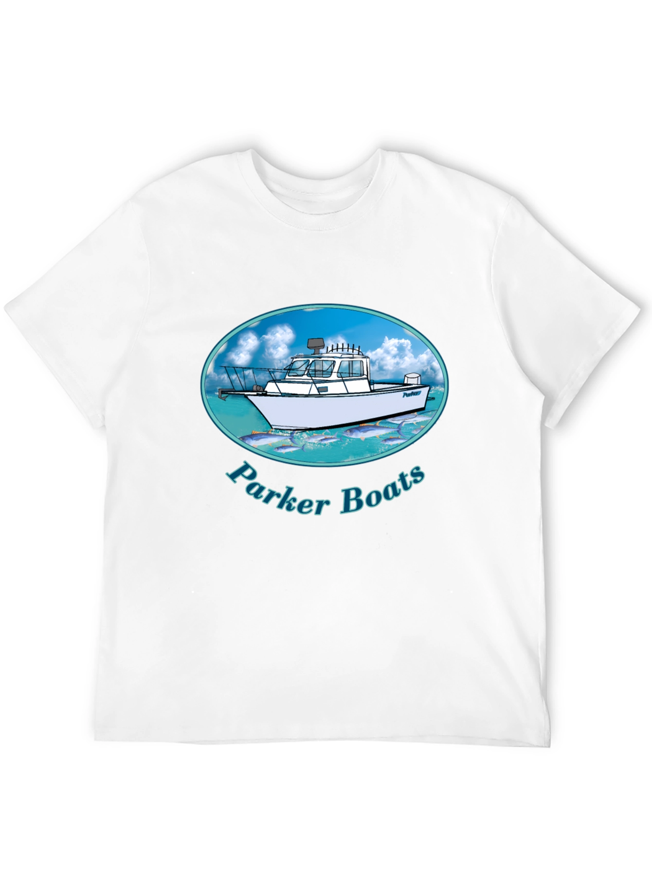 Parker Boats T-Shirt - Black Graphic Tee