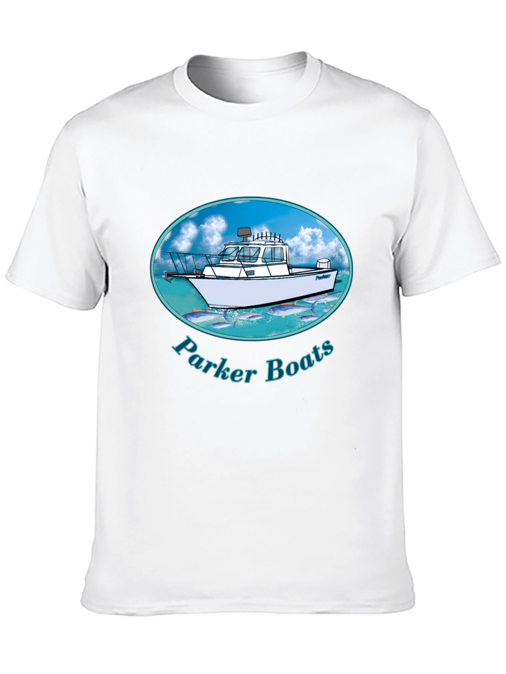 Parker Boats T-Shirt - Black Graphic Tee
