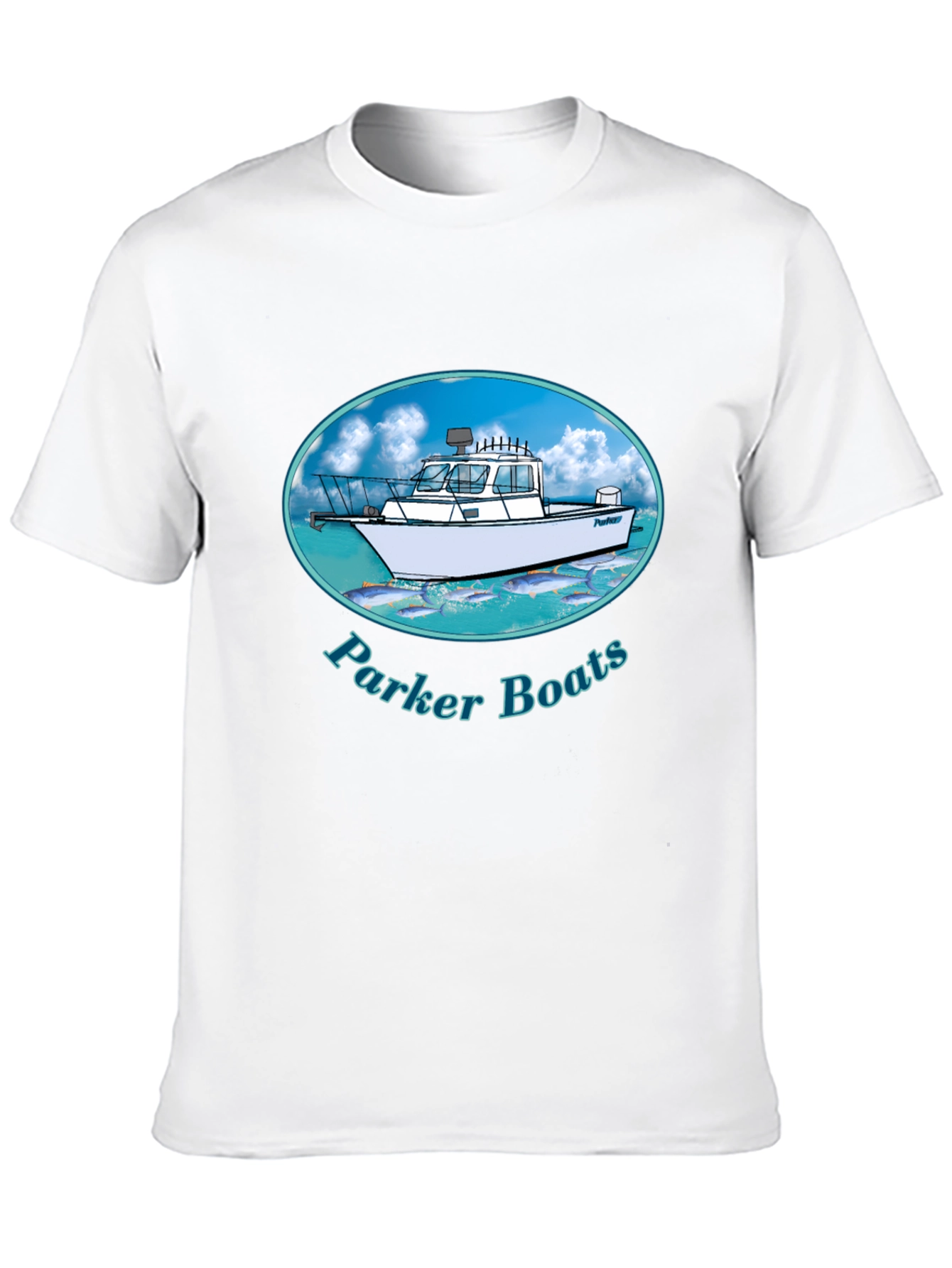 Parker Boats T-Shirt - Black Graphic Tee