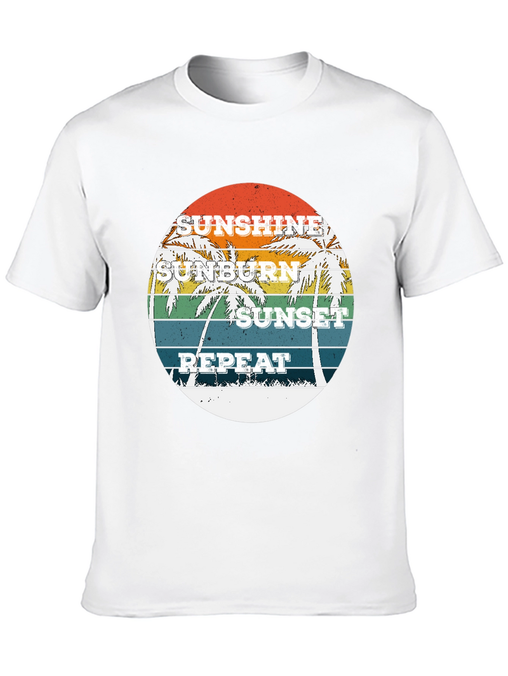 Sunshine Sunburn Sunset Repeat Graphic Tee
