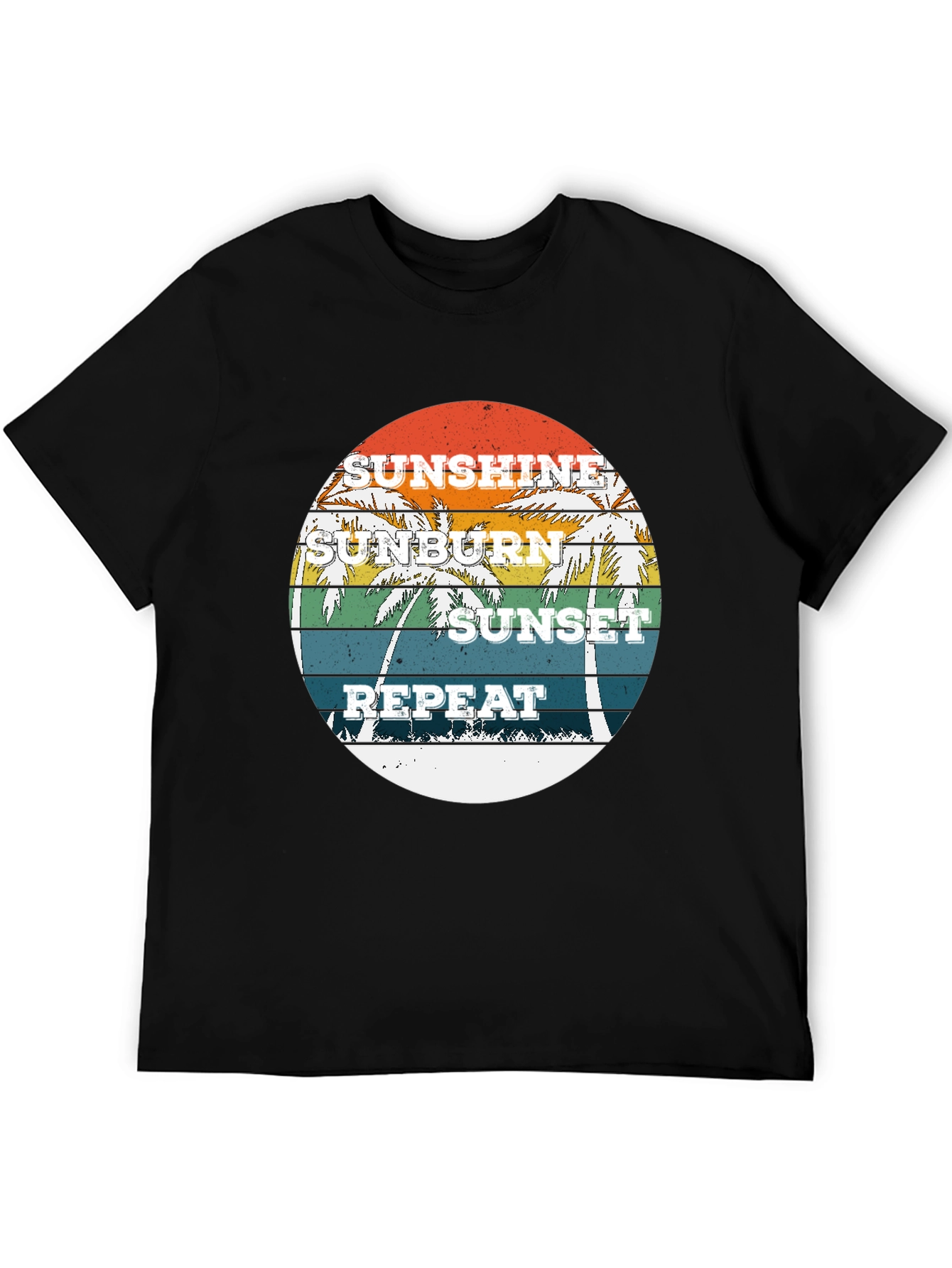 Sunshine Sunburn Sunset Repeat Graphic Tee