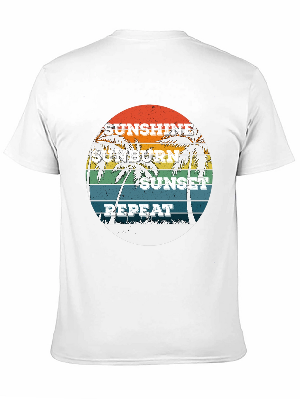 Sunshine Sunburn Sunset Repeat Graphic Tee