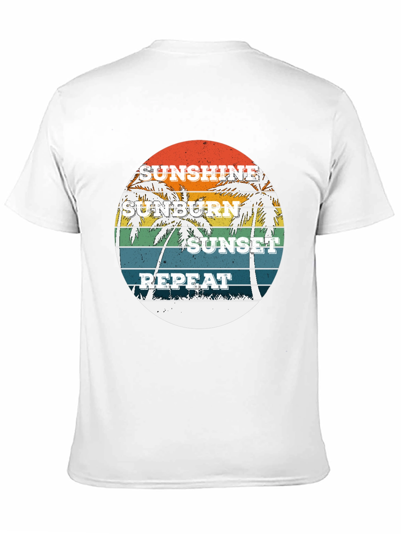 Sunshine Sunburn Sunset Repeat Graphic Tee