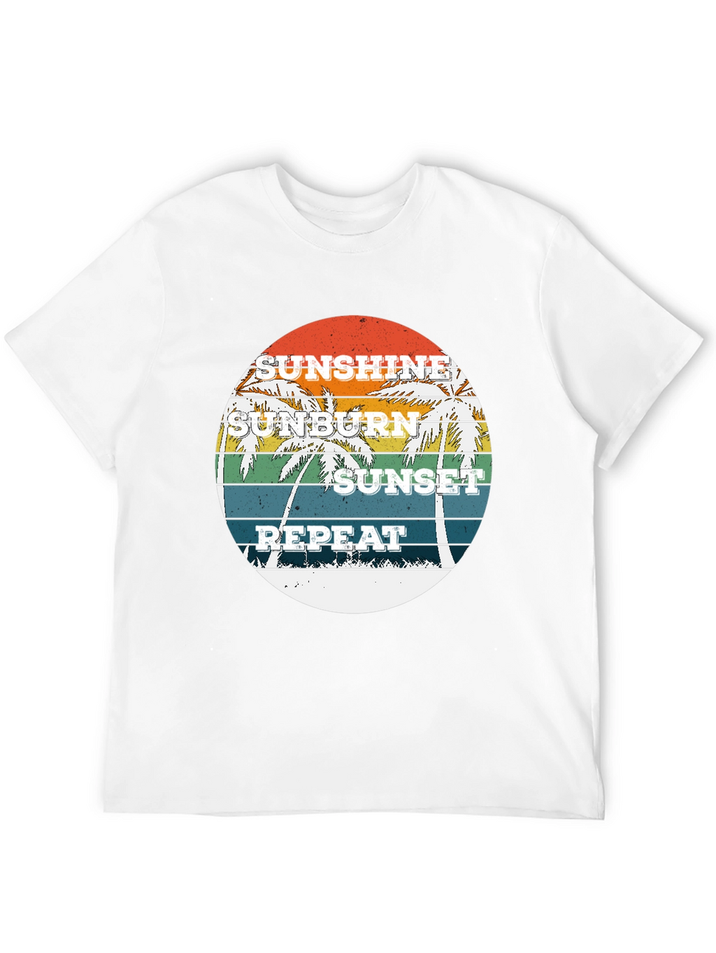 Sunshine Sunburn Sunset Repeat Graphic Tee
