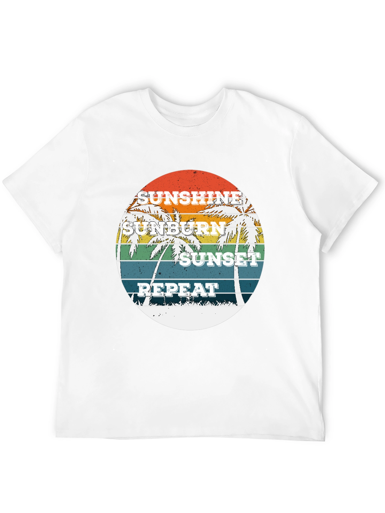 Sunshine Sunburn Sunset Repeat Graphic Tee