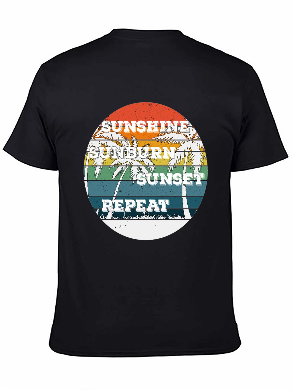 Sunshine Sunburn Sunset Repeat Graphic Tee