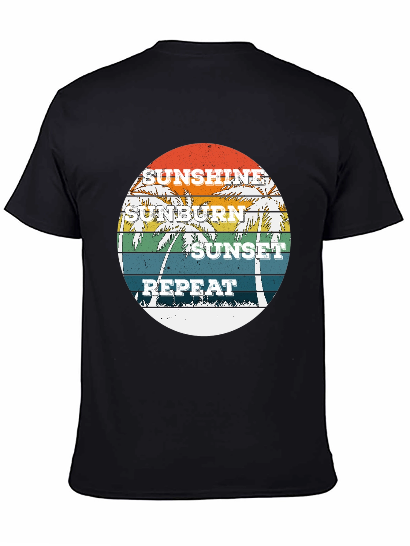 Sunshine Sunburn Sunset Repeat Graphic Tee