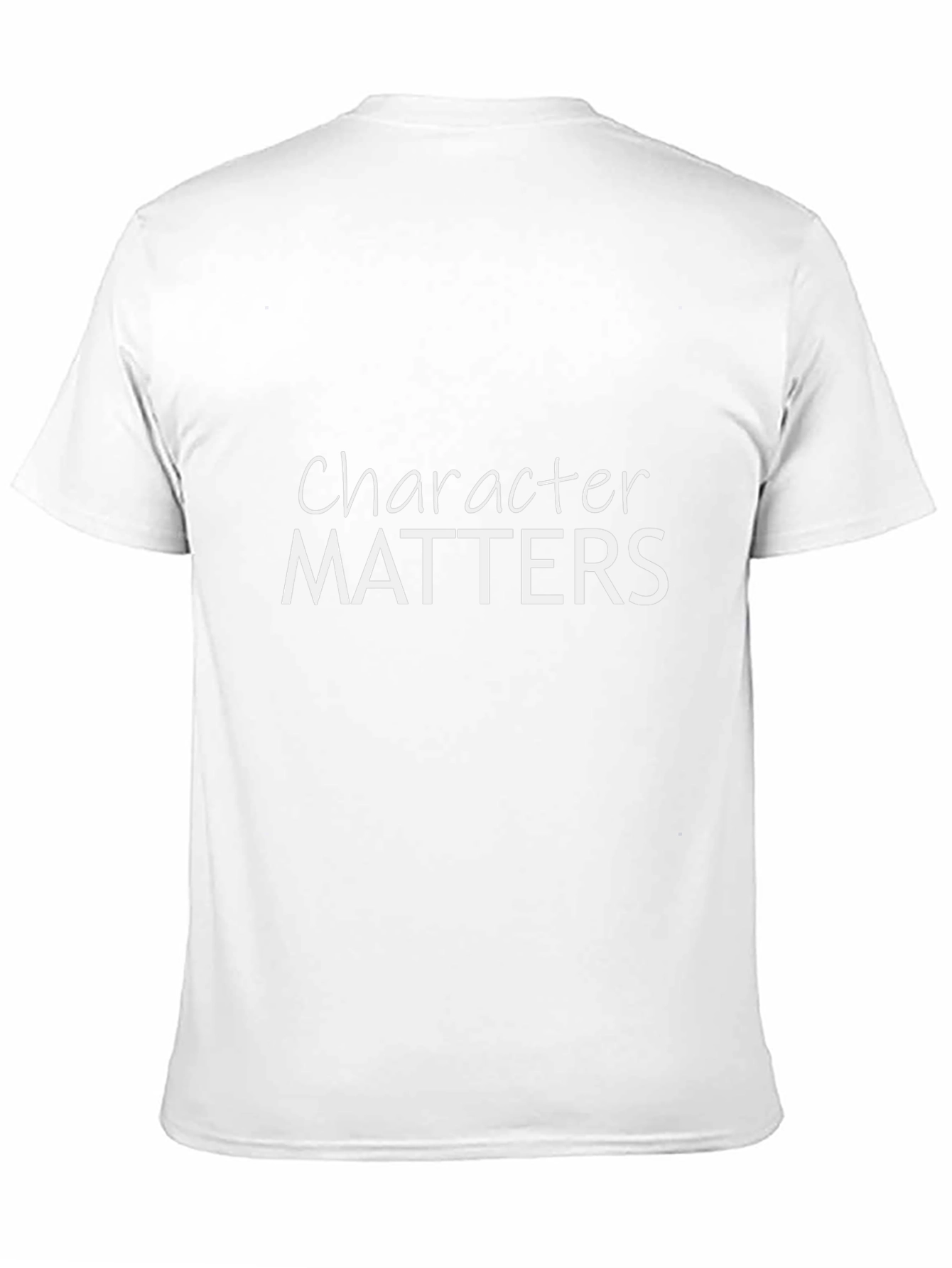 Character Matters Graphic Tee - Soft Cotton Blend