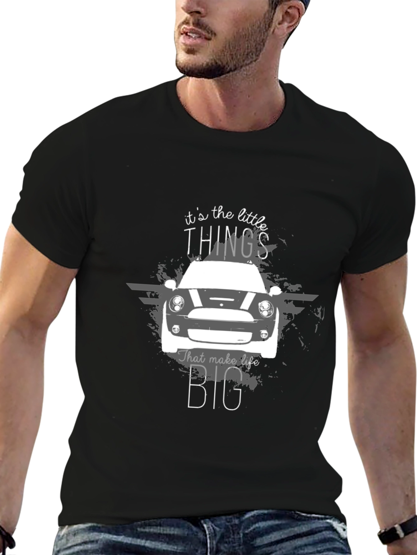 Little Things Mini Cooper Graphic T-Shirt
