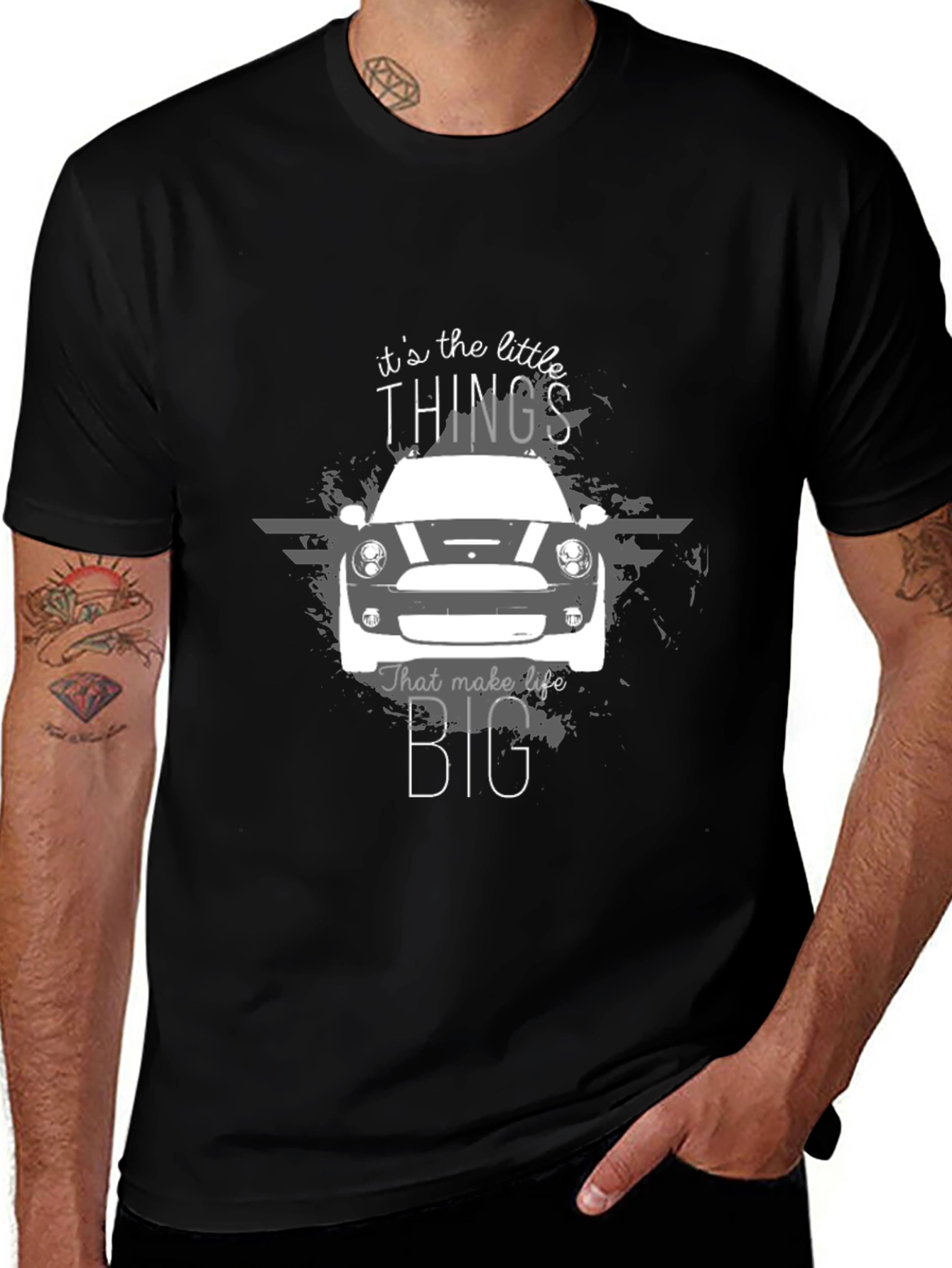 Little Things Mini Cooper Graphic T-Shirt