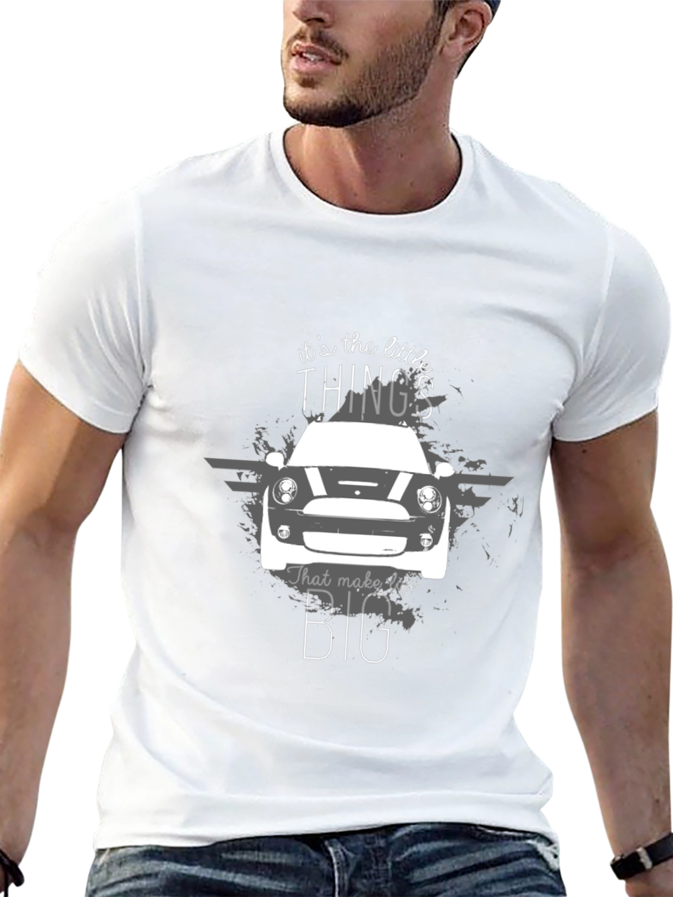 Little Things Mini Cooper Graphic T-Shirt