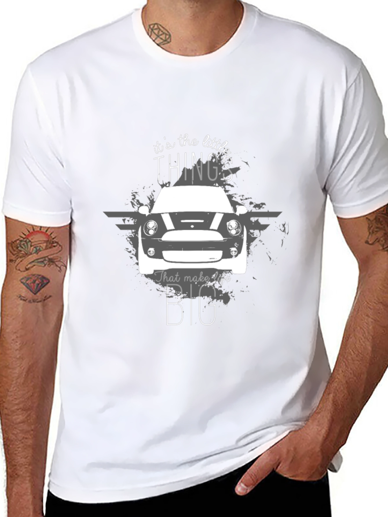 Little Things Mini Cooper Graphic T-Shirt