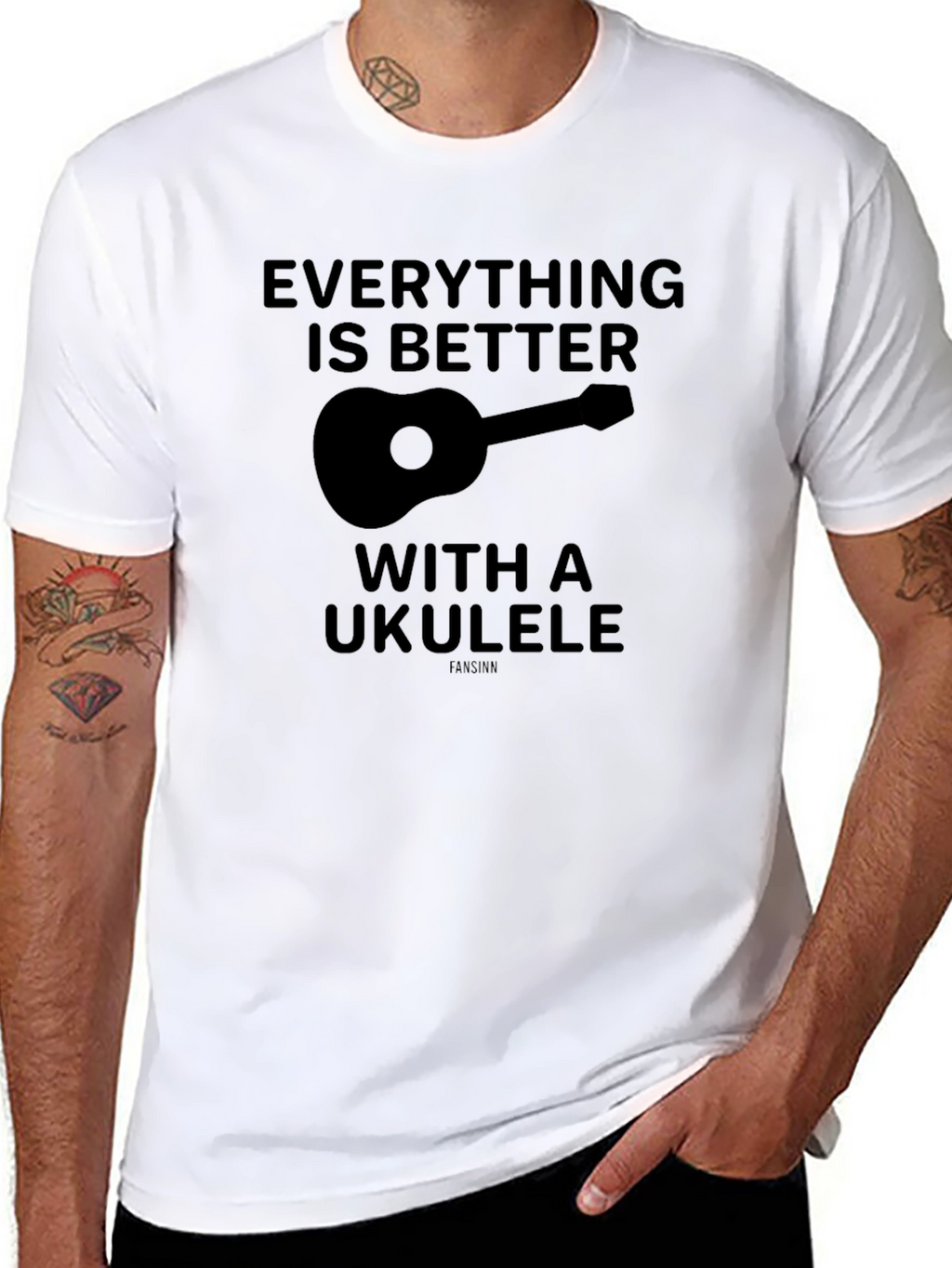 Everything is Better with a Ukulele T-Shirt