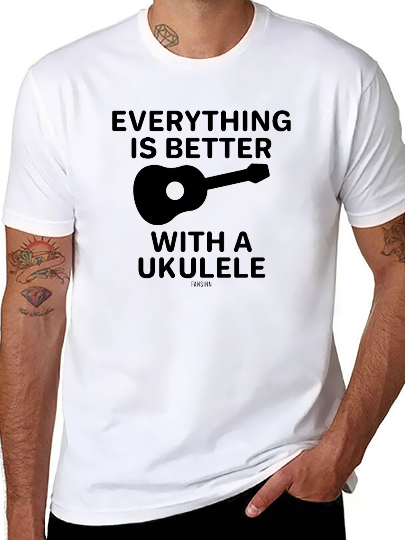 Everything is Better with a Ukulele T-Shirt