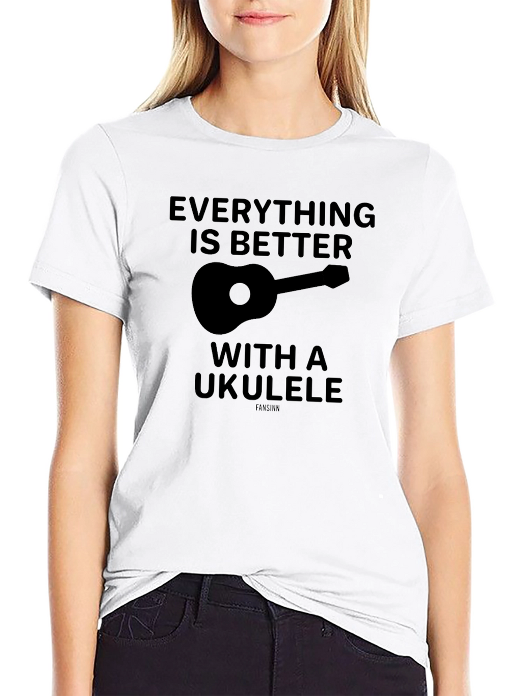 Everything is Better with a Ukulele T-Shirt