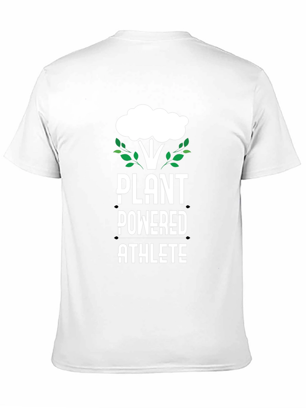 Plant Powered Athlete Black T-Shirt